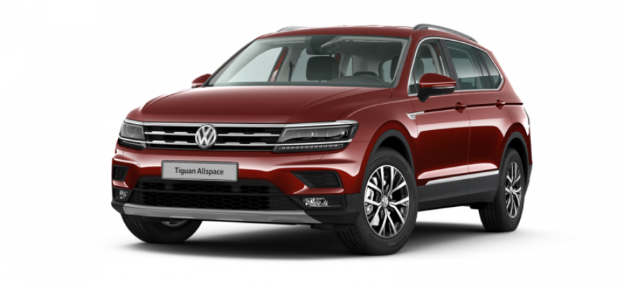 Volkswagen Tiguan Allspace, Comfortline 2,0 TDI DPF 6G SCR, barva červená