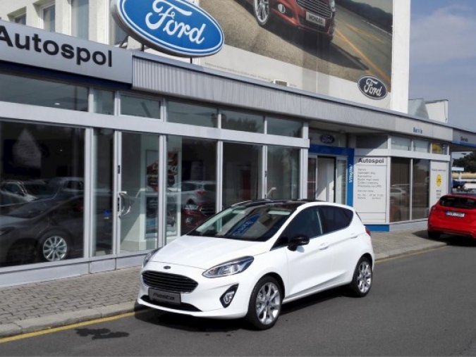 Ford Fiesta, 1.0 EcoBoost, barva bílá