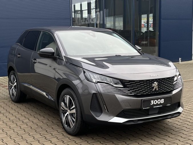 Peugeot 3008, ALLURE 1,2 130k + VÝHŘEV SKLAD, barva šedá