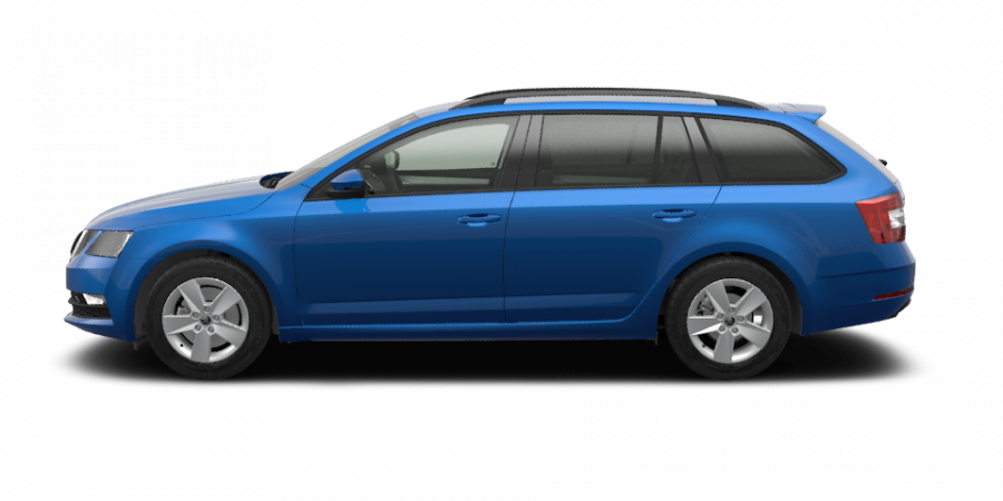 Škoda Octavia, 1,5 TSI 110 kW 6-stup. mech., barva modrá