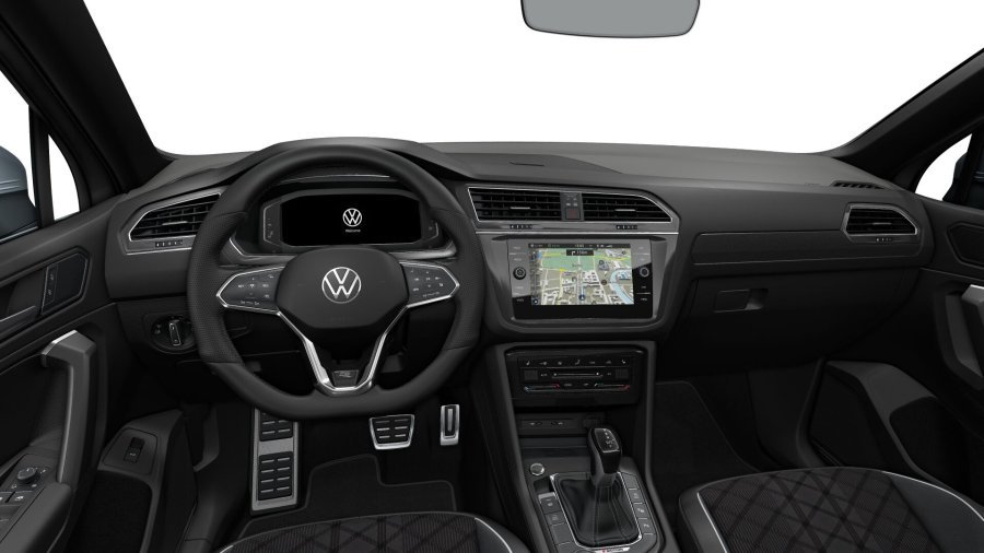 Volkswagen Tiguan Allspace, Allspace R-Line 2,0 TSI 140 kW 4M 7DSG, barva stříbrná