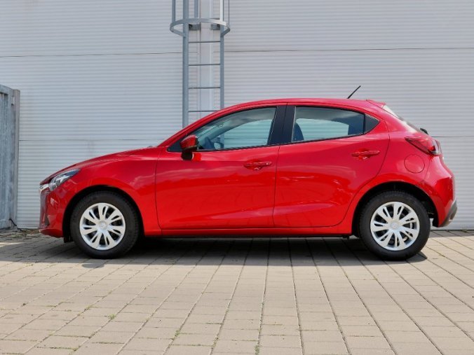 Mazda 2, 1,5 Skyactiv-G 55k/75kW 5MAN, barva červená