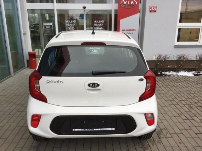 Kia Picanto, 1,0 CVVT COMFORT, barva bílá