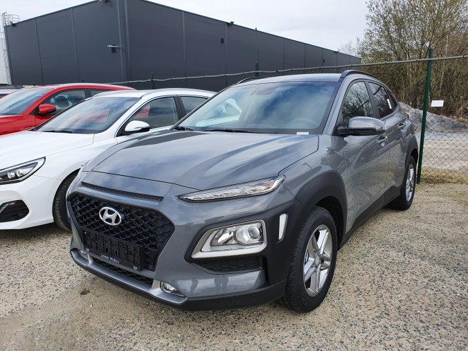 Hyundai Kona, 1,0 T-GDI 88 kW (95 NAT) 6 st. man, barva šedá