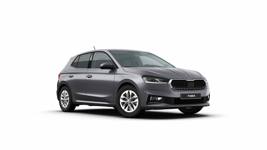 Škoda Fabia, 1,0 TSI 81 kW 6-stup. mech., barva šedá