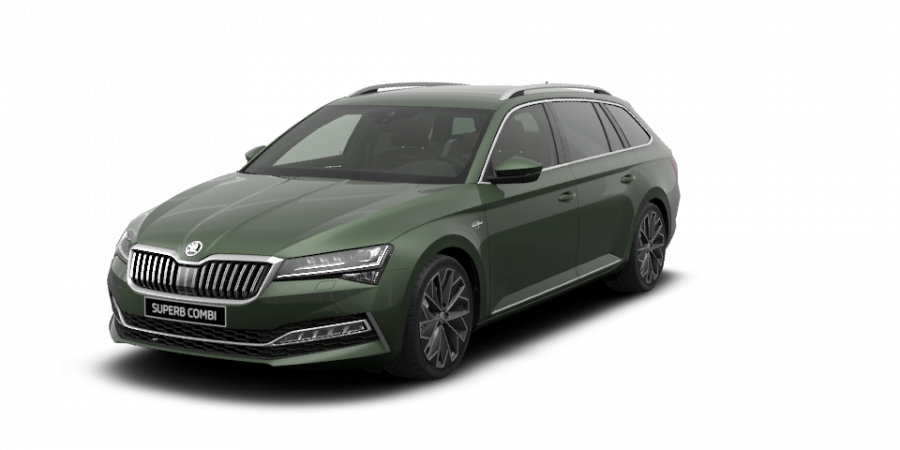 Škoda Superb, 2,0 TDI 147 kW 7-stup. automat. 4x4, barva zelená