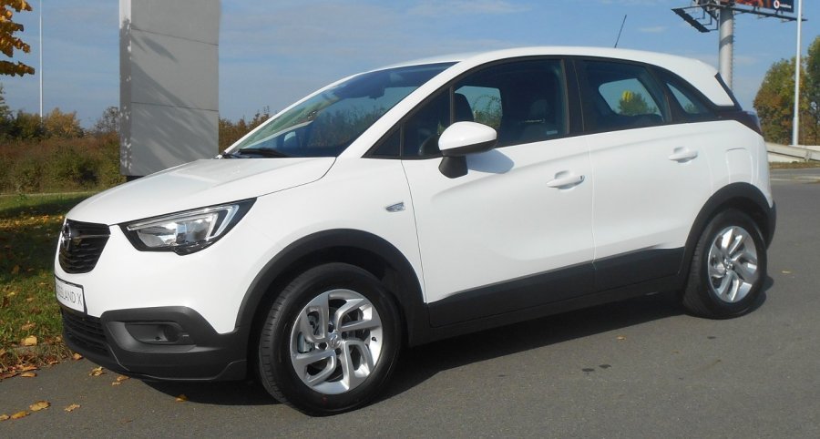 Opel Crossland X, 1.2 SMILE MT5 16´´ ALU, barva bílá