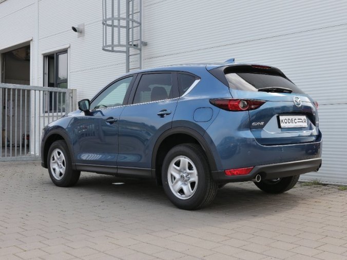 Mazda CX-5, 2,0i Skyactiv-G 121 KW/165k, barva modrá