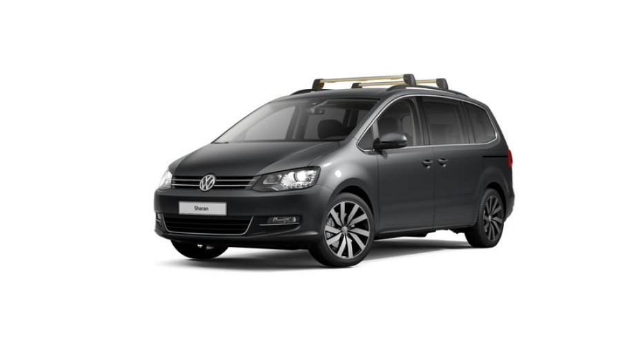 Volkswagen Sharan, 2.0 TDI 4MOT 7DSG, barva šedá