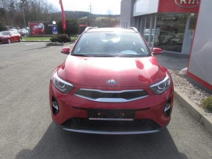 Kia Stonic, 1.2 CVVT exclusive, barva červená