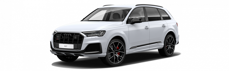 Audi Q7, SQ7 TFSI 373 kW quattro, barva bílá