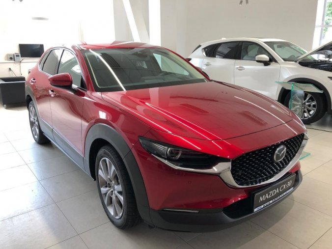 Mazda CX-30, 2.0i G 122K, barva červená