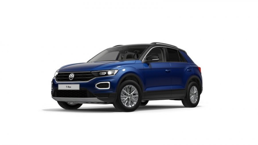 Volkswagen T-Roc, Style 1,0 TSI 6G, barva modrá