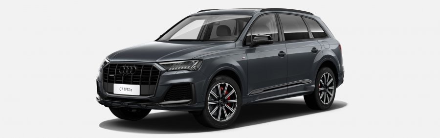 Audi Q7, Q7 S line 60 TFSI e 340 kW quattro, barva šedá