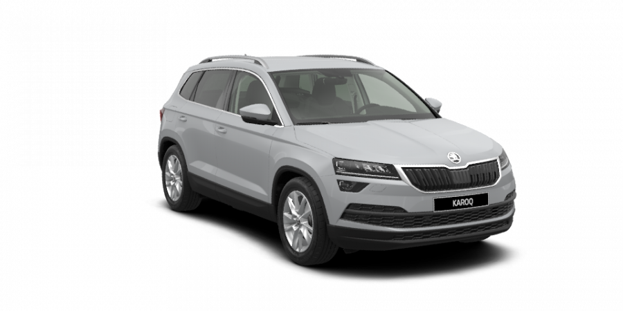 Škoda Karoq, 1,5 TSI 110 kW 6-stup. mech., barva šedá