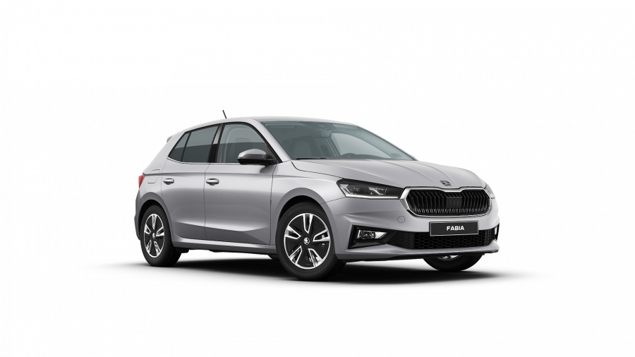 Škoda Fabia, 1,0 TSI 70 kW 5-stup. mech., barva stříbrná