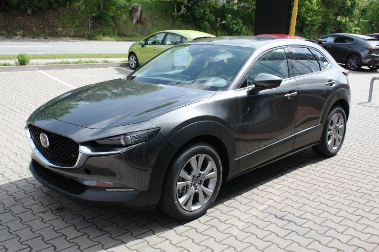 Mazda CX-30, SKYACTIV-G, barva šedá