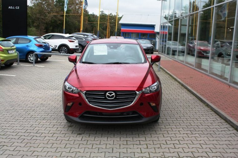 Mazda CX-3, SKYACTIV-G, barva červená