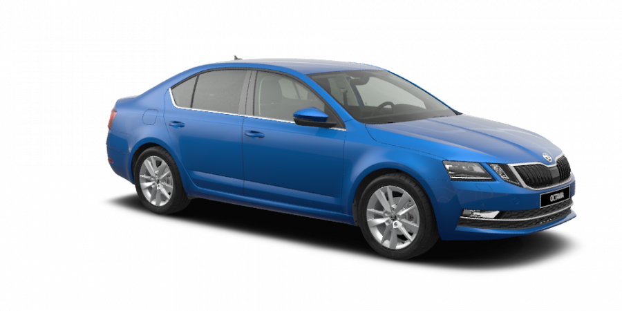 Škoda Octavia, 2,0 TDI 110 kW 6-stup. mech., barva modrá