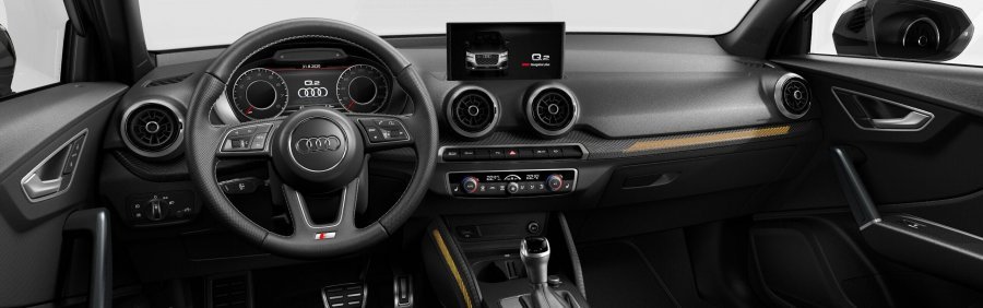 Audi Q2, Q2 Advanced 35 TFSI 110kW CoD, barva černá