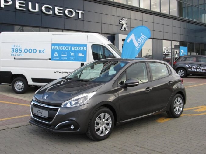 Peugeot 208, 1.2 82k 5P Active S&S MAN5, barva šedá