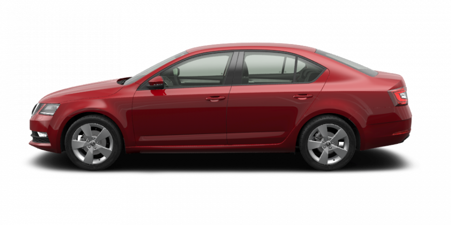 Škoda Octavia, 1,4 TSI 110 kW 6-stup. mech., barva červená