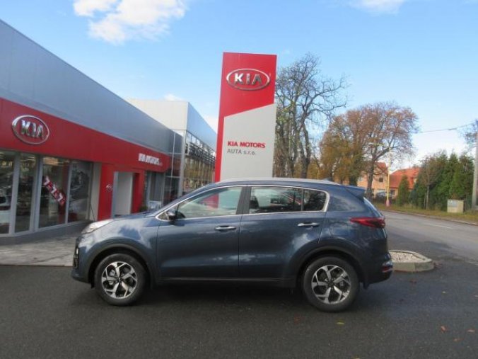 Kia Sportage, 1,6 GDi 4x2 TOP, barva modrá