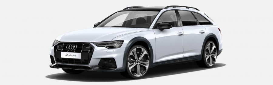 Audi A6 allroad, A6 Allroad 55 TDI quattro, barva bílá