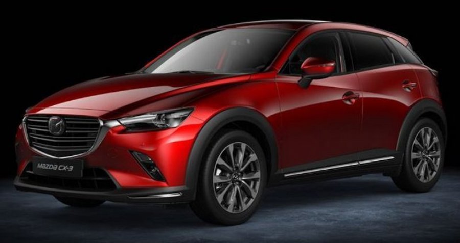 Mazda CX-3, 2.0 Skyactiv G121 A/T, barva červená