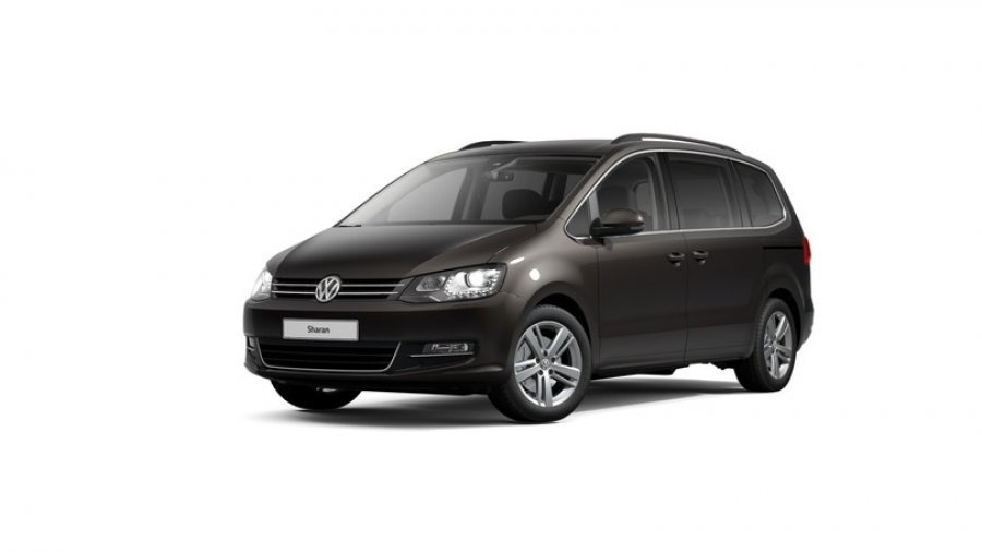 Volkswagen Sharan, 2,0 TDI 6DSG, barva hnědá