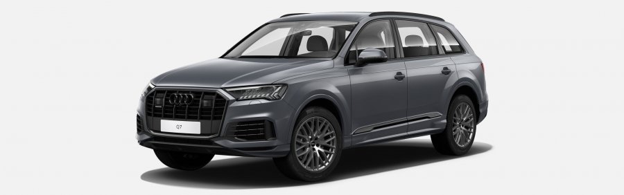 Audi Q7, Q7 50 TDI quattro, barva šedá