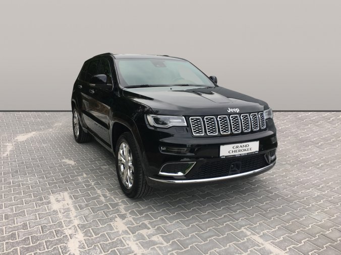 Jeep Grand Cherokee, SUMMIT 3,0 V6 CRD 250k, barva černá