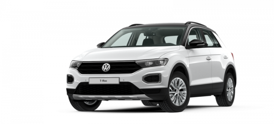 Volkswagen T-Roc, Style1,5 TSI EVO ACT OPF 6G, barva bílá