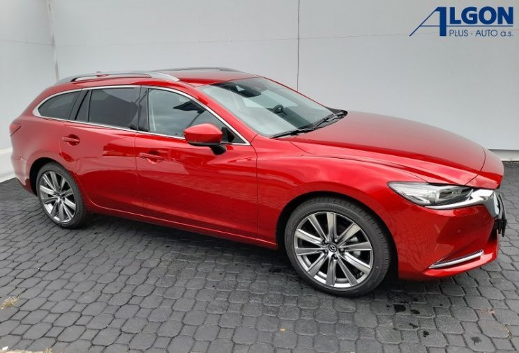 Mazda 6, 2,0i 165k, barva červená