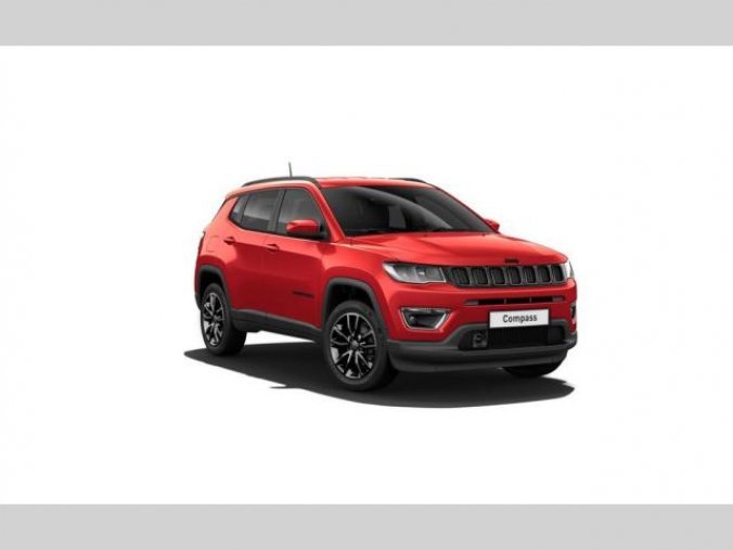 Jeep Compass, 1.3 130 PS BLACK nový model !, barva červená