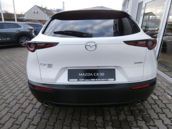 Mazda CX-30, 2,0i 122 PS, barva bílá