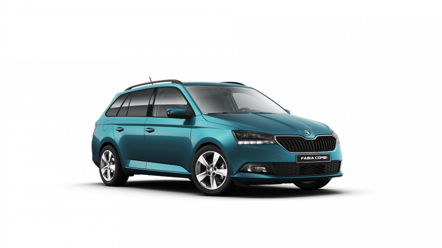 Škoda Fabia, 1,0 TSI 70 kW 5-stup. mech., barva zelená