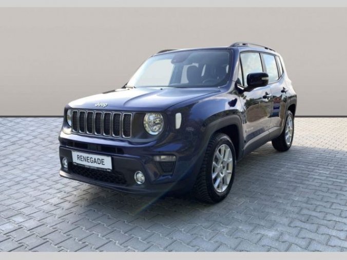 Jeep Renegade, LONGITUDE 1,3 GSE T4 150k 4x2, barva modrá