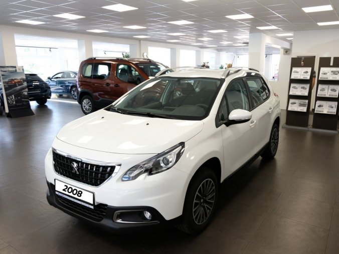 Peugeot 2008, ACTIVE 1.2 PureTech 110 S&amp;, barva bílá