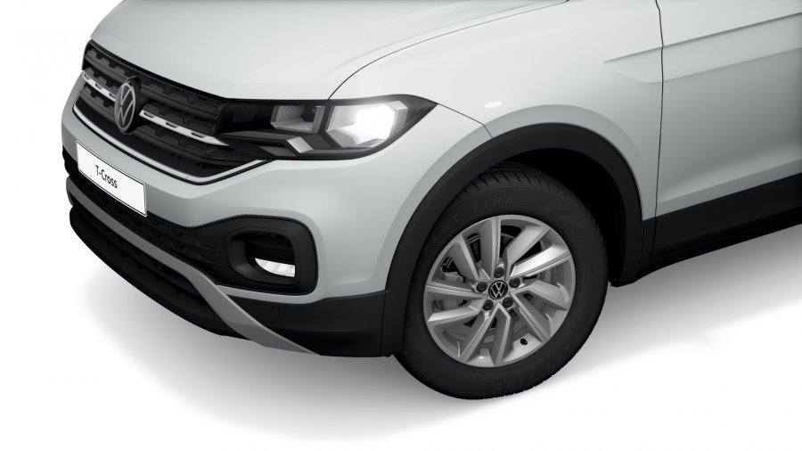 Volkswagen T-Cross, T-Cross Life 1,0 TSI 81 kW 6G, barva bílá