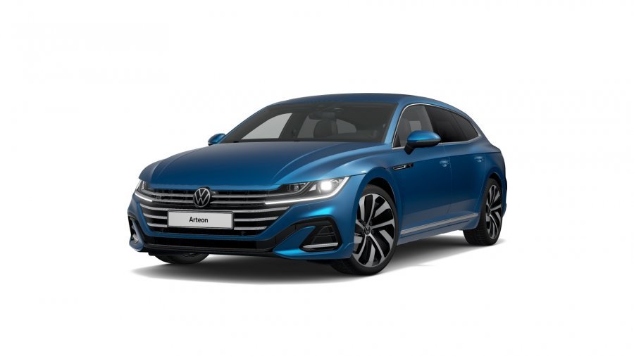 Volkswagen Arteon Shooting Brake, Arteon SB R-Line 2,0 TDI 7DSG, barva modrá