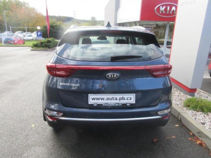 Kia Sportage, 1,6 GDi 4x2 TOP, barva modrá