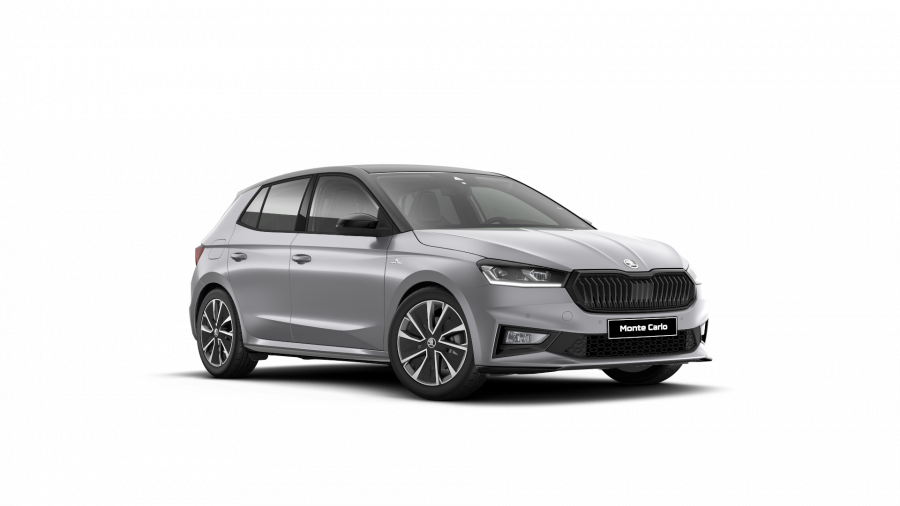 Škoda Fabia, 1,0 TSI 81 kW 6-stup. mech., barva stříbrná