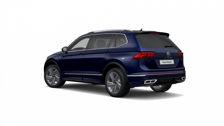 Volkswagen Tiguan Allspace, Allspace R-Line 2,0 TDI 147 kW 4M 7DSG, barva modrá