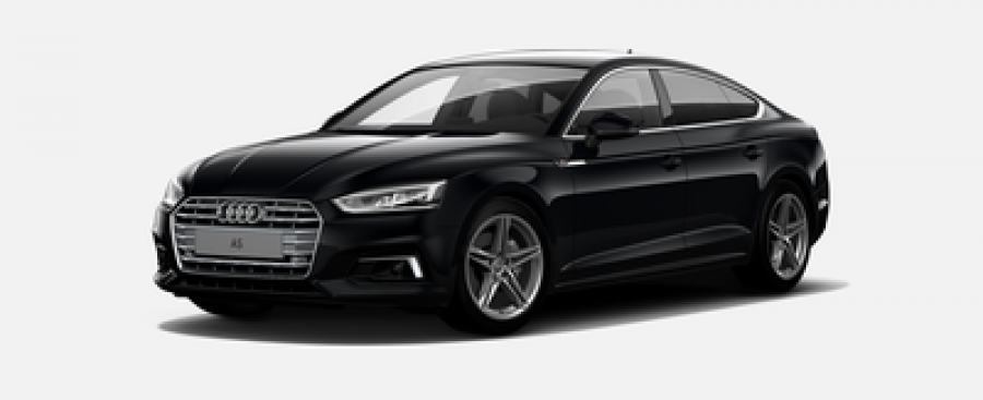 Audi A5, Sportback Sport 40 TDI 140 kW q, barva černá