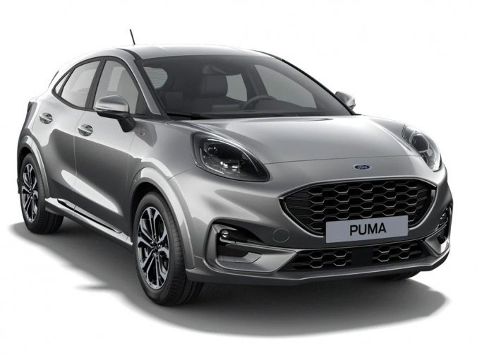 Ford Puma, SUV, ST-Line SUV 1,0 EcoBoost (mHEV) 92 kW / 125 k, barva šedá