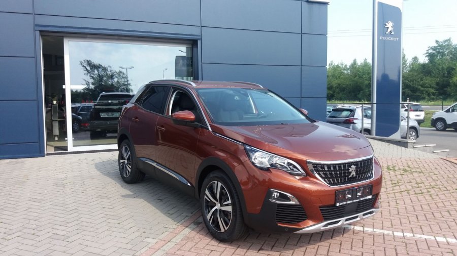 Peugeot 3008, ALLURE 1.5 BlueHDi 130 S&S EAT8, barva oranžová