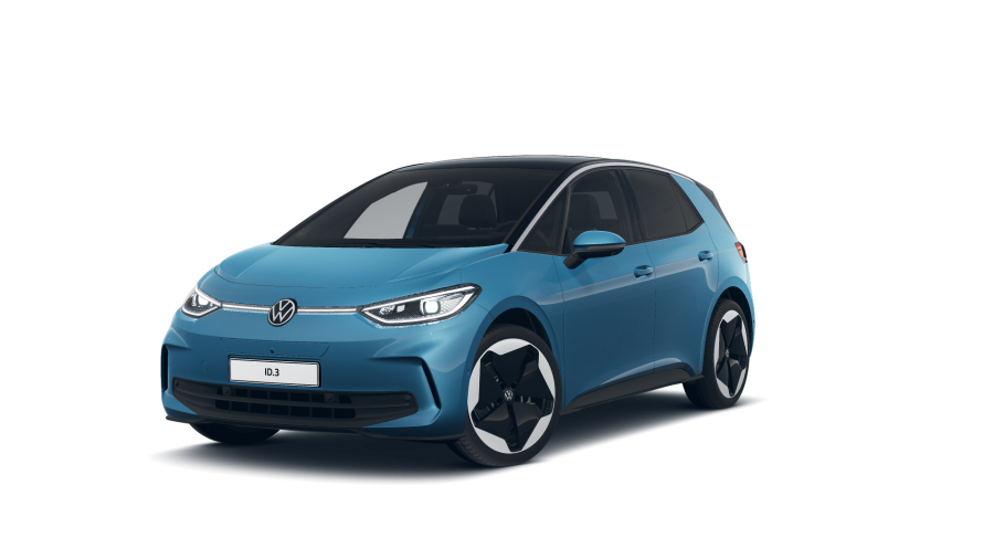 Volkswagen ID.3, ID.3 Pro S (4-místné)150 kW,77 kWh(2023), barva modrá