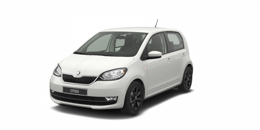 Škoda Citigo, 1,0 MPI 50 kW 5-stup. mech., barva bílá