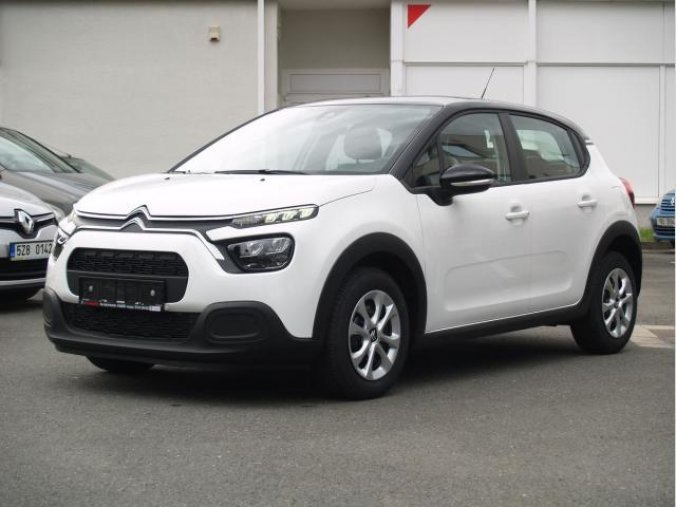 Citroën C3, Feel 1,2PT 83, barva bílá